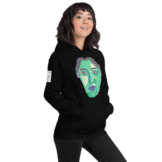 Envious Gaze Minimal Grunge Hoodie - GrungePup Original