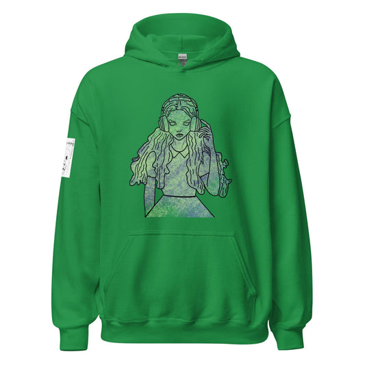 That Girl, Alice Hoodie - GrungePup Wonderland Whimsical Grunge Girl