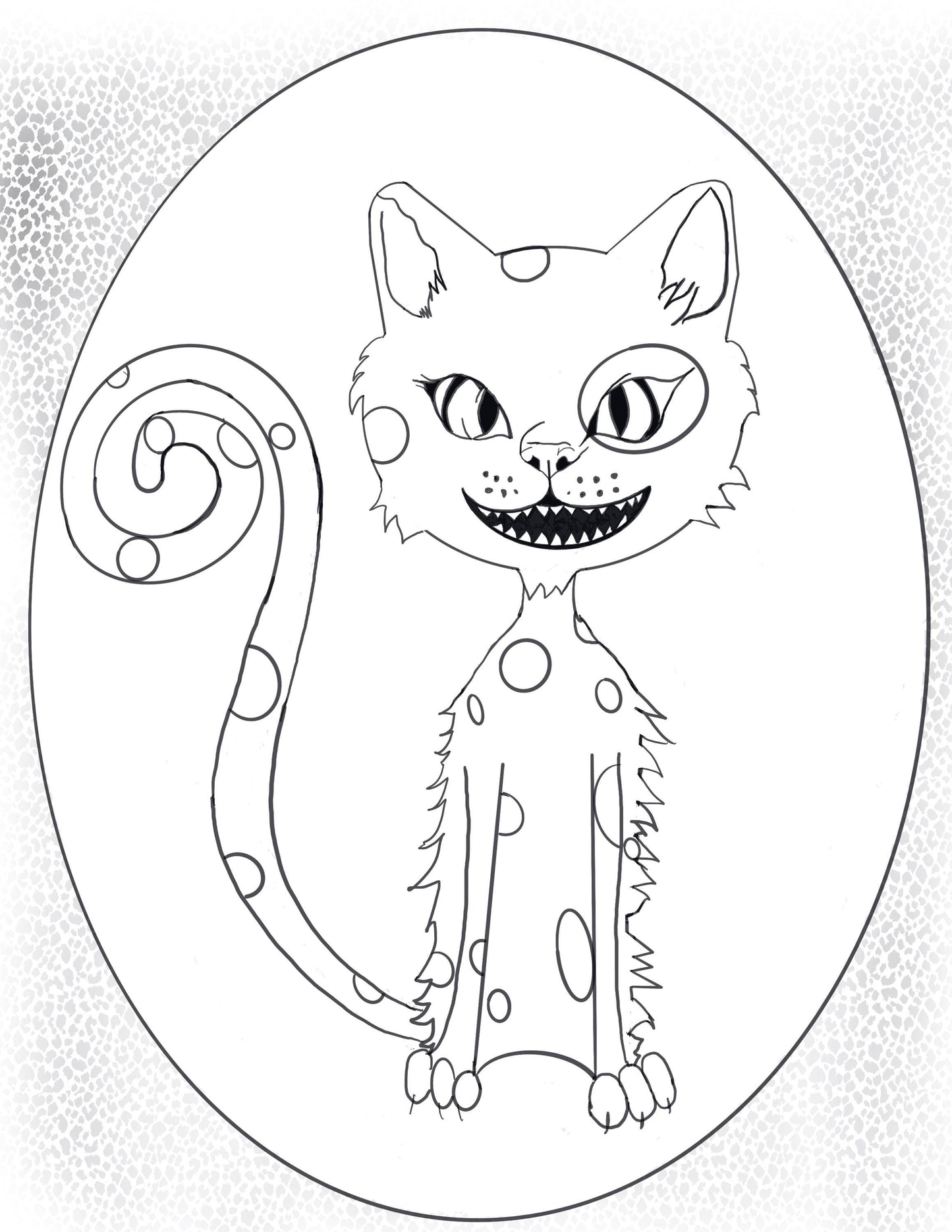 Alice in Wonderland - A Grunge-cute Coloring Journey