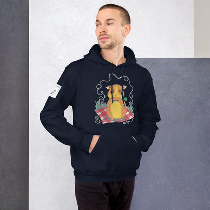 Guinea Piggie Play Hoodie - GrungePup Cute Pet Grunge Edge