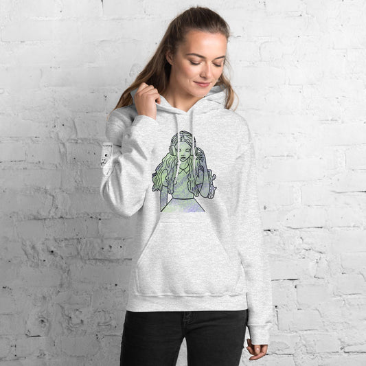 That Girl, Alice Hoodie - GrungePup Wonderland Whimsical Grunge Girl
