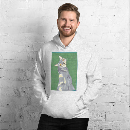 Mr. Grey Hoodie - GrungePup Mysterious Grunge Edge