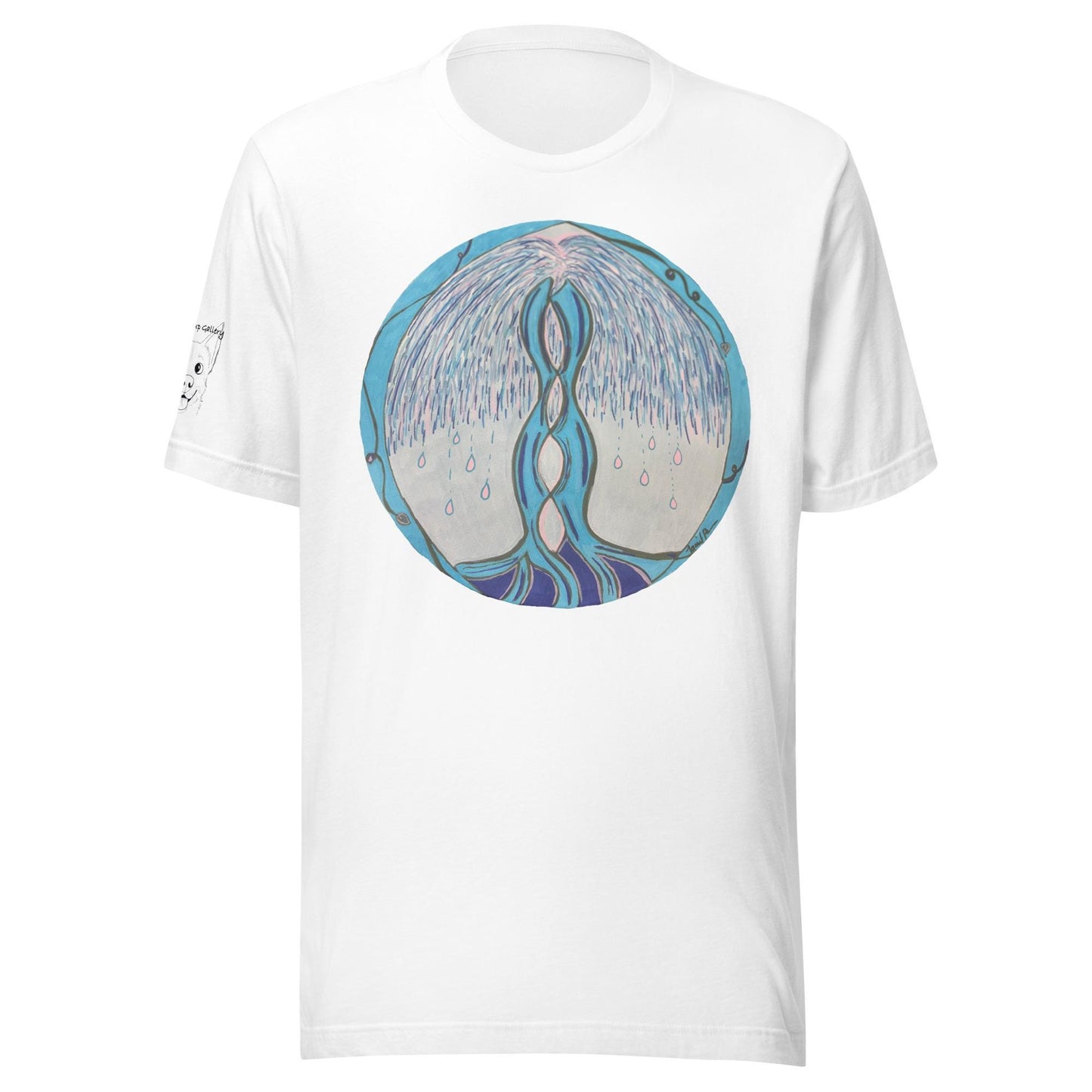 Tree Art T-Shirt - GrungePup Mystical Nature Mandala