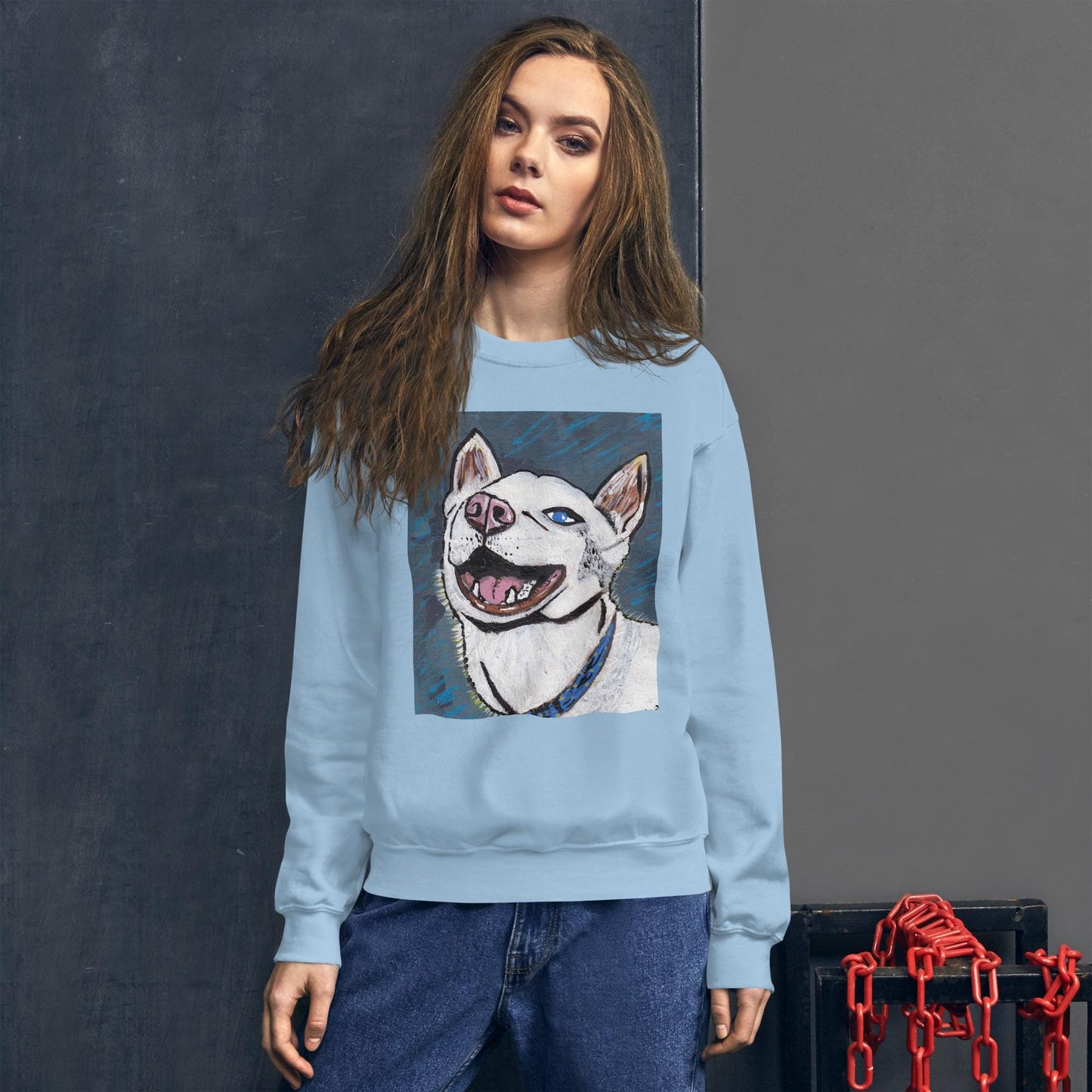 Nico Face Sweater- GrungePup Iconic Pet Warmth
