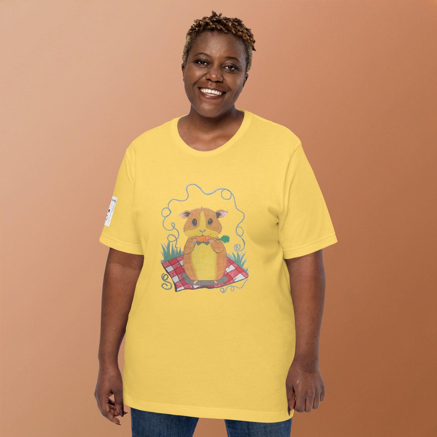 Guinea Piggie Play T-Shirt - GrungePup Cute Pet Grunge Style