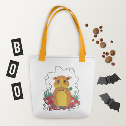 Guinea Piggie Play Tote - GrungePup Cute Pet Grunge Bag