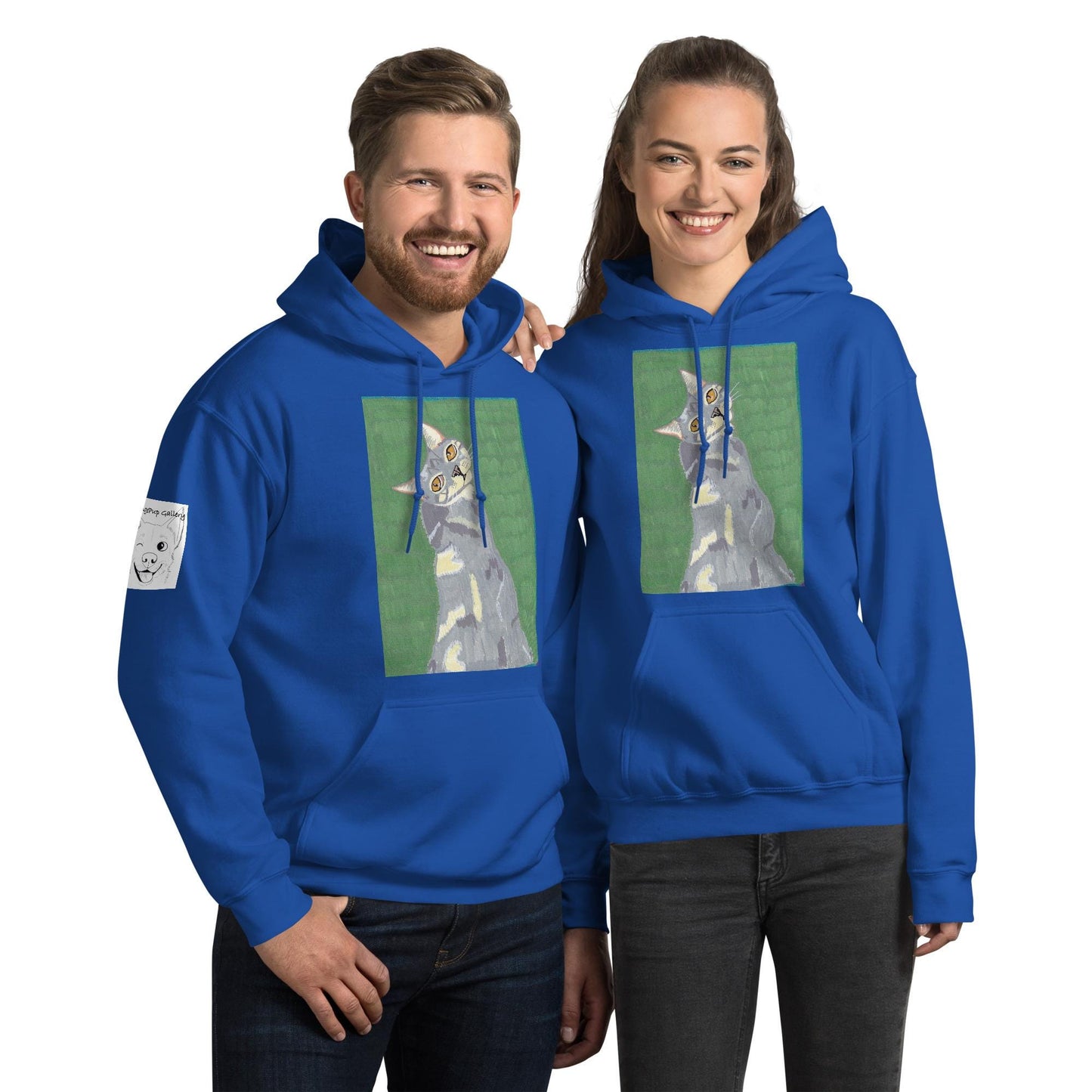 Mr. Grey Hoodie - GrungePup Mysterious Grunge Edge