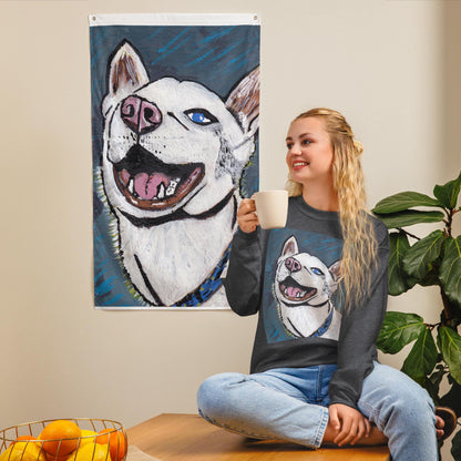 Nico Face Sweater- GrungePup Iconic Pet Warmth