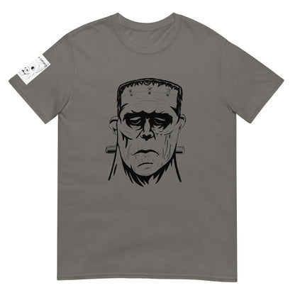 Frank's Monster T-Shirt - GrungePup Frankenstein Face Pencil Art Tee