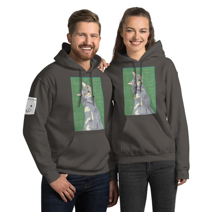 Mr. Grey Hoodie - GrungePup Mysterious Grunge Edge