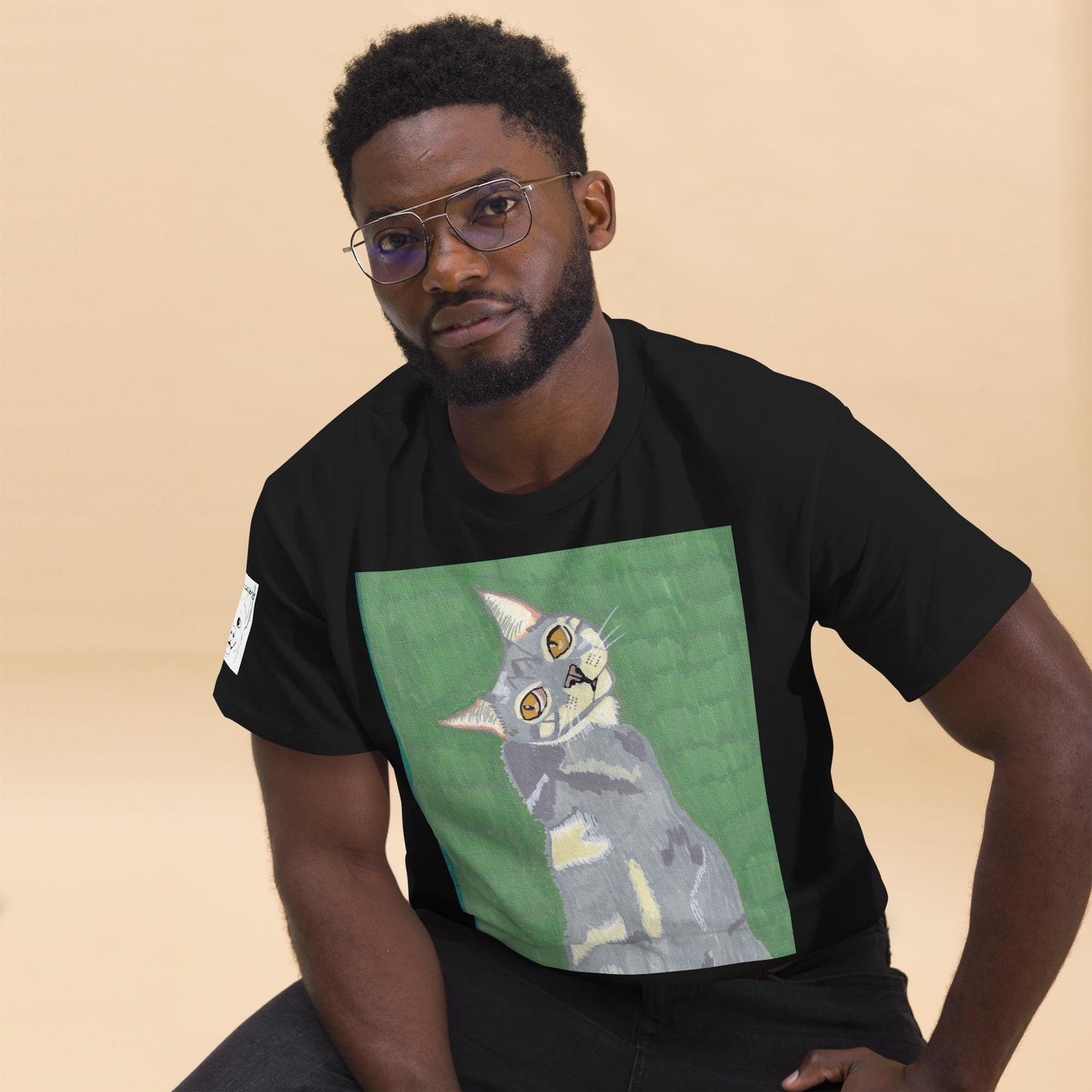 Mr. Grey T-Shirt - GrungePup Mysterious Grunge Vibe