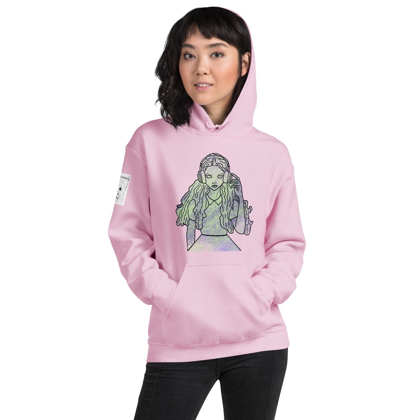 That Girl, Alice Hoodie - GrungePup Wonderland Whimsical Grunge Girl