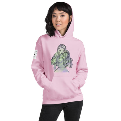 That Girl, Alice Hoodie - GrungePup Wonderland Whimsical Grunge Girl