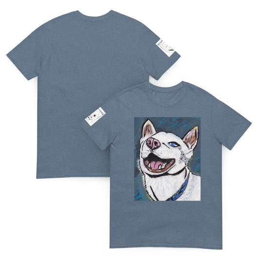 Nico Face T-Shirt - GrungePup Iconic Pet Style