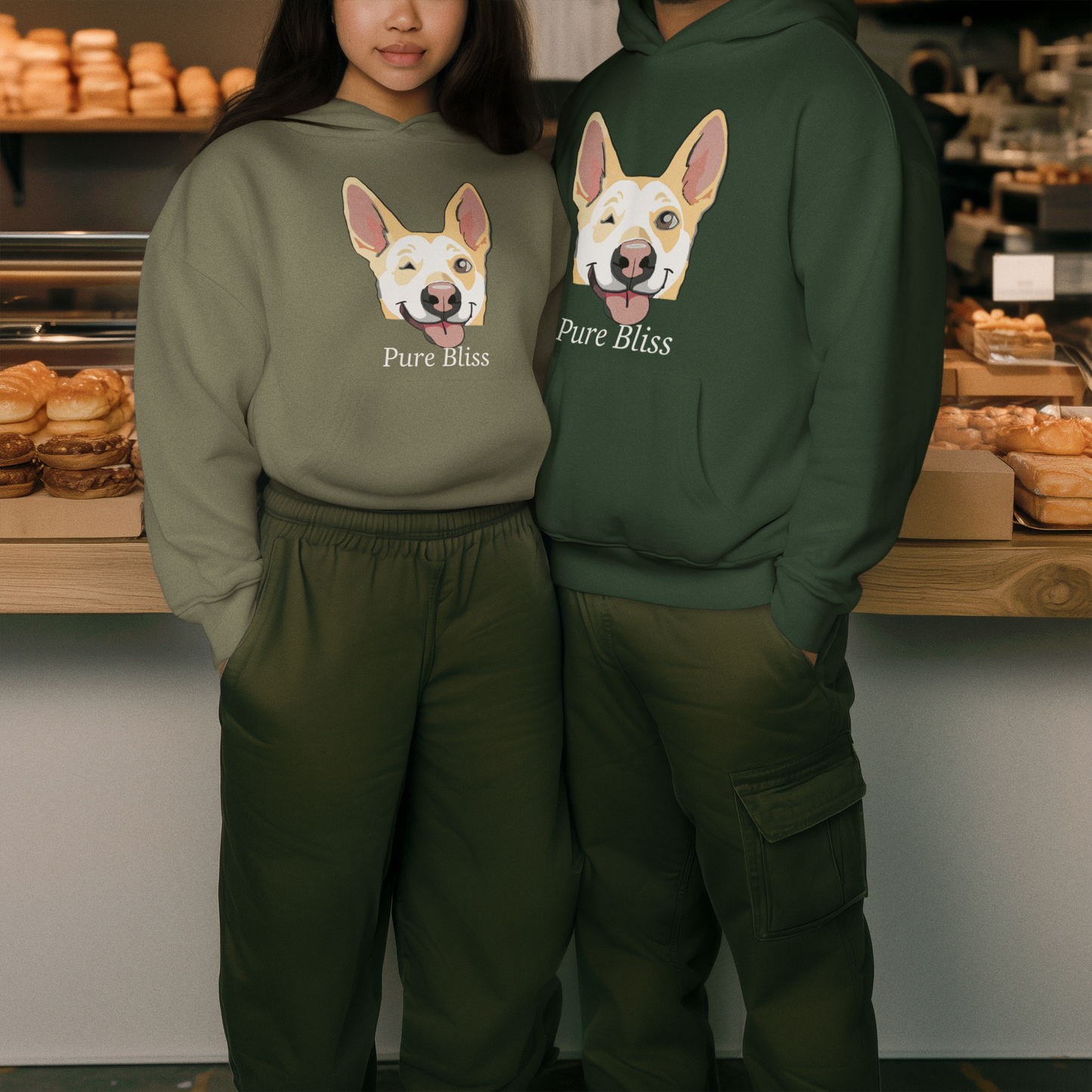 Pure Bliss Hoodie - GrungePup Blissful Nico Vibes